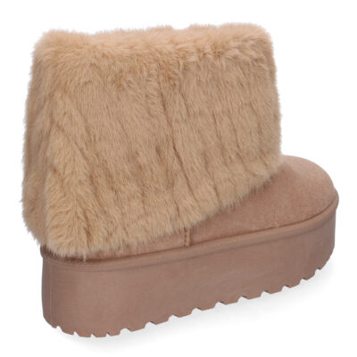 Botin Australiano de Plataforma para Mujer, Comodos y Calentitos, Forrados con Pelo - Imagen 4