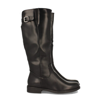Bota Plana con Cremallera