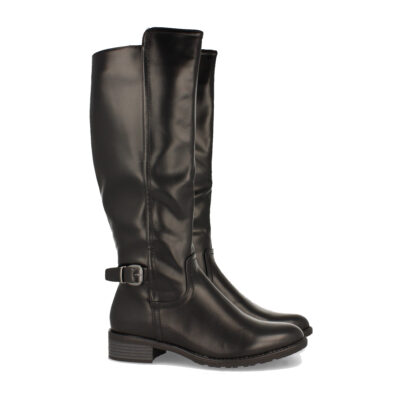 Bota de Tacon Bajo y Cremallera