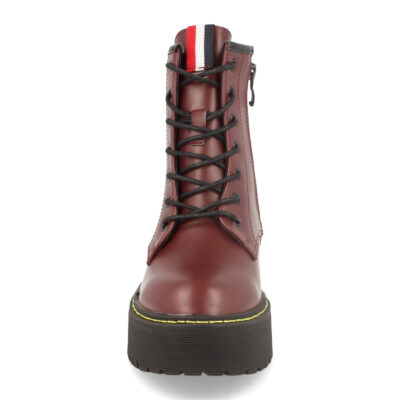 Botin de Mujer Estilo Militar con Cordones - Imagen 3