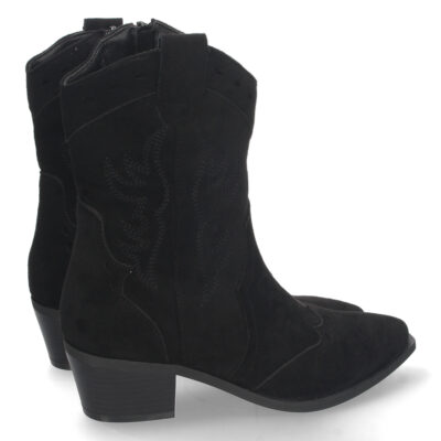 Botin de Tacon con Grabado y Cremallera - Imagen 4