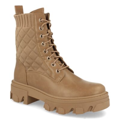 Botin de Plataforma, con Elastico y Cordones - Imagen 3