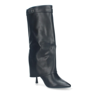 Botas Elegantes para Mujer con Tacón de Aguja, Cierre de Hebilla - Imagen 3