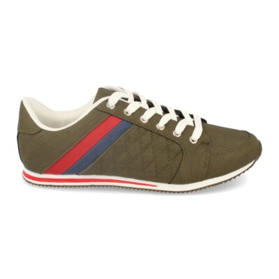 Zapatilla de Hombre de Estilo Casual con Cierre de Cordones