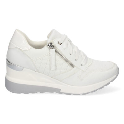 Zapatilla de Cuña con Cremallera y Cordones - Imagen 2