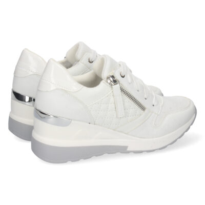 Zapatilla de Cuña con Cremallera y Cordones - Imagen 4