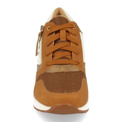 Zapatilla de Cuña con Cremallera y Cordones - Imagen 4