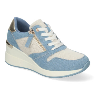 Zapatilla para Mujer, con Cuña, Cremallera de Adorno - Imagen 3