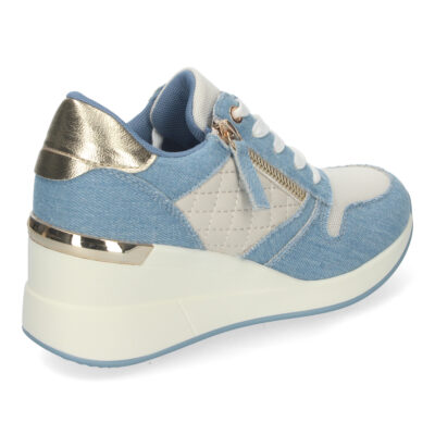 Zapatilla para Mujer, con Cuña, Cremallera de Adorno - Imagen 4