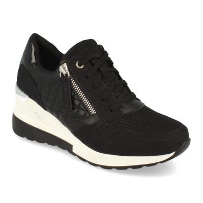 Zapatilla de Cuña con Cremallera y Cordones - Imagen 3