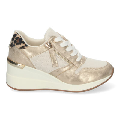 Zapatilla para Mujer, con Cuña, Cremallera de Adorno - Imagen 2