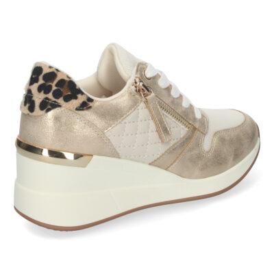 Zapatilla para Mujer, con Cuña, Cremallera de Adorno - Imagen 4