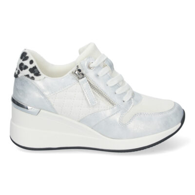 Zapatilla para Mujer, con Cuña, Cremallera de Adorno - Imagen 2