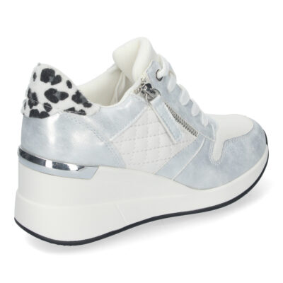 Zapatilla para Mujer, con Cuña, Cremallera de Adorno - Imagen 4