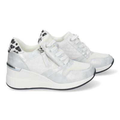 Zapatilla para Mujer, con Cuña, Cremallera de Adorno - Imagen 5