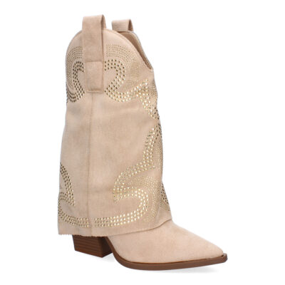 Botines de Tacón para Mujer, Estilo Cowboy Polaina, Comodas y Elegantes - Imagen 3