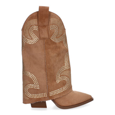 Botines de Tacón para Mujer, Estilo Cowboy Polaina, Comodas y Elegantes - Imagen 2