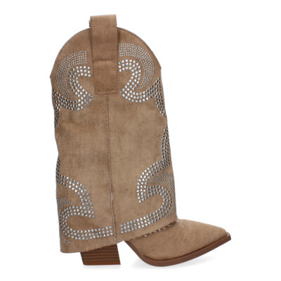 Botines de Tacón para Mujer, Estilo Cowboy Polaina, Comodas y Elegantes - Imagen 2