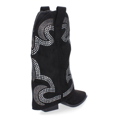 Botines de Tacón para Mujer, Estilo Cowboy Polaina, Comodas y Elegantes - Imagen 4