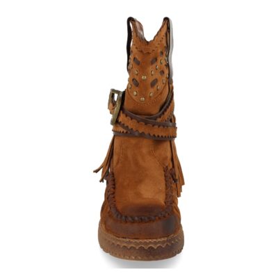 Bota de Estilo Indio con Correas y Hebilla - Imagen 3