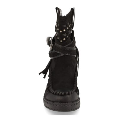 Bota de Estilo Indio con Correas y Hebilla - Imagen 3