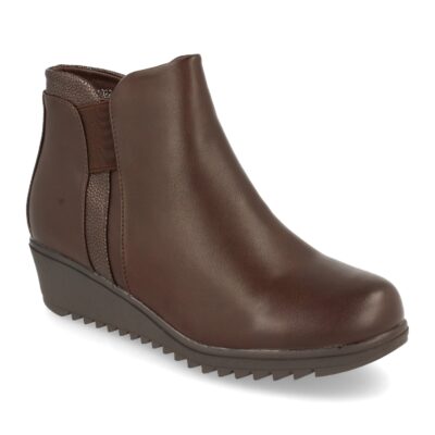 Botin de Cuña con Elastico y Cremallera - Imagen 2