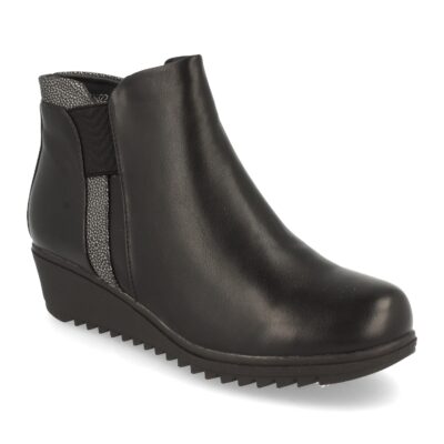 Botin de Cuña con Elastico y Cremallera - Imagen 2