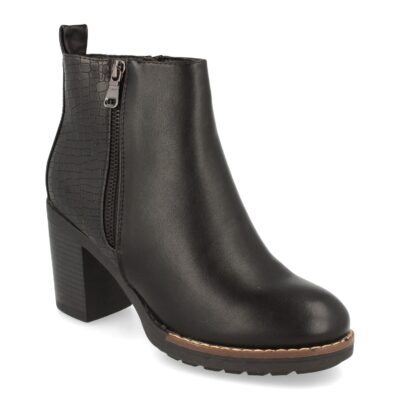 Botin de Tacon con Estampado de Cocodrilo - Imagen 2