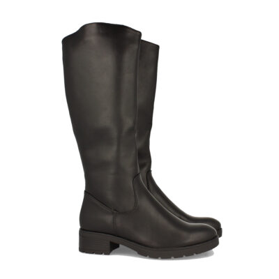 Bota de Tacon Bajo y Cremallera
