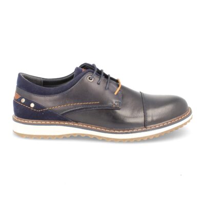 Zapato Caballero Plano con Cordoneras