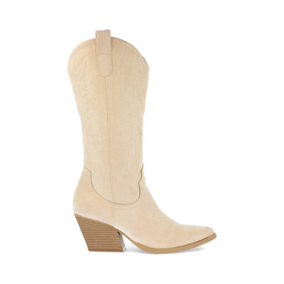 Bota con Tacon Cubano y Grabado - Imagen 2