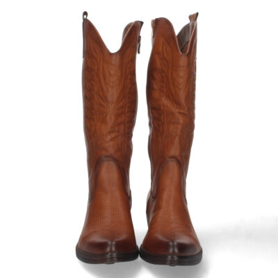 Bota de Tacon Cubano con Bordado - Imagen 3