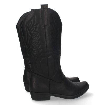 Bota de Tacón Cubano con Bordado - Imagen 4