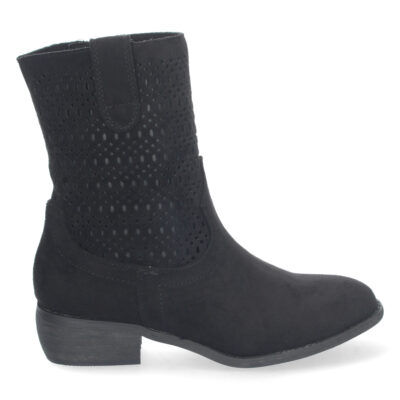 Botin de Tacon Bajo con Calados - Imagen 2
