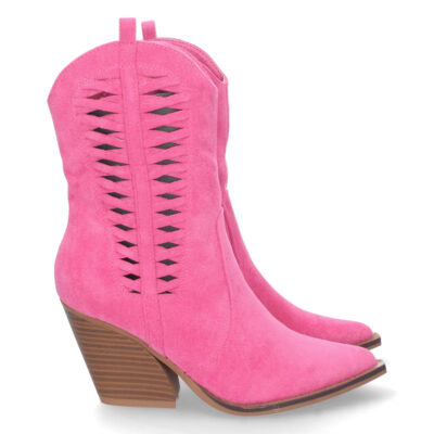 Bota de Tacon Campero con Cremallera
