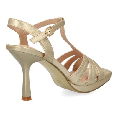 Sandalias de tacon para mujer, diseño comodo y elegante con tiras cruzadas en la pala - Imagen 5