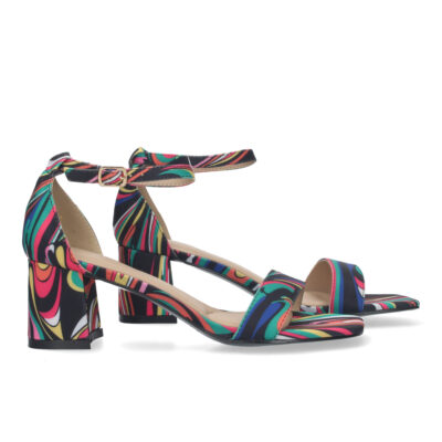 Sandalia de Tacon para Mujer, Comoda - Imagen 5