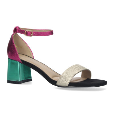 Sandalia con tacon para mujer - Imagen 3
