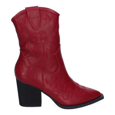 Botines Estilo Cowboy Elegantes para Mujer, Detalles Bordados, Comodas - Imagen 2