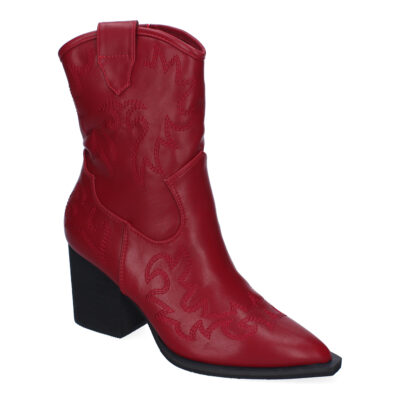 Botines Estilo Cowboy Elegantes para Mujer, Detalles Bordados, Comodas - Imagen 3