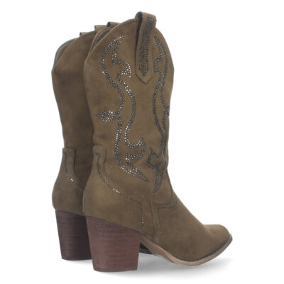 Bota campera con cierre de cremallera. - Imagen 5