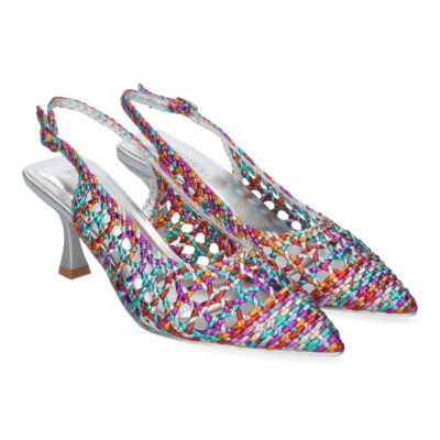 Zapato de Tacon Fino para Mujer, Comodo, Estilo Salon