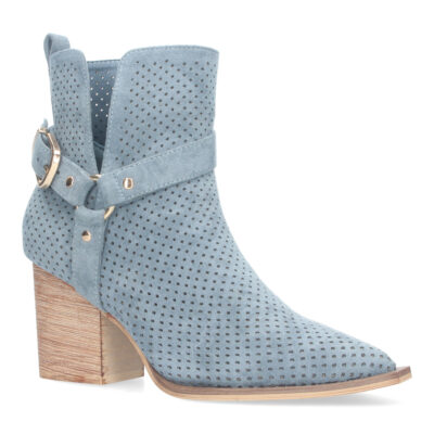 Botines de Mujer con Tacón Campero Elegantes - Imagen 3