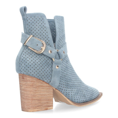 Botines de Mujer con Tacón Campero Elegantes - Imagen 4