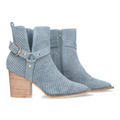 Botines de Mujer con Tacón Campero Elegantes - Imagen 5
