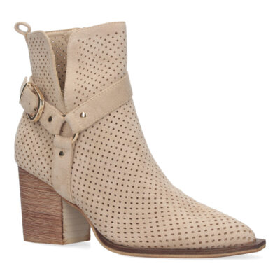 Botines de Mujer con Tacón Campero Elegantes - Imagen 3