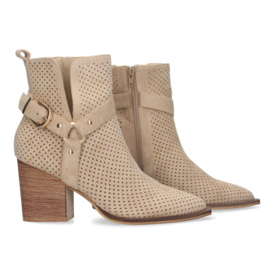 Botines de Mujer con Tacón Campero Elegantes - Imagen 5