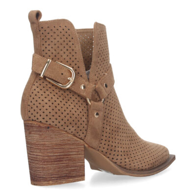 Botines de Mujer con Tacón Campero Elegantes - Imagen 4