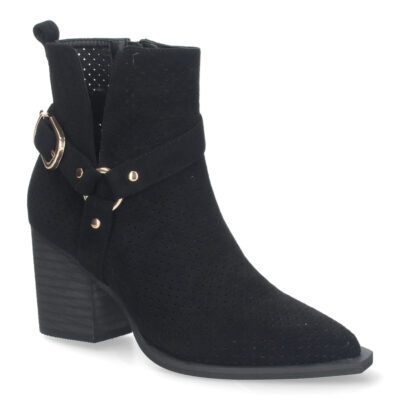 Botines de Mujer con Tacón Campero Elegantes - Imagen 3