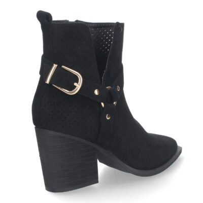 Botines de Mujer con Tacón Campero Elegantes - Imagen 4